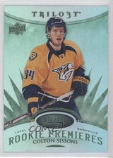 2014 Trilogy Level 1 Rookie Premieres Radiant Green /199 Colton Sissons #121 0f8