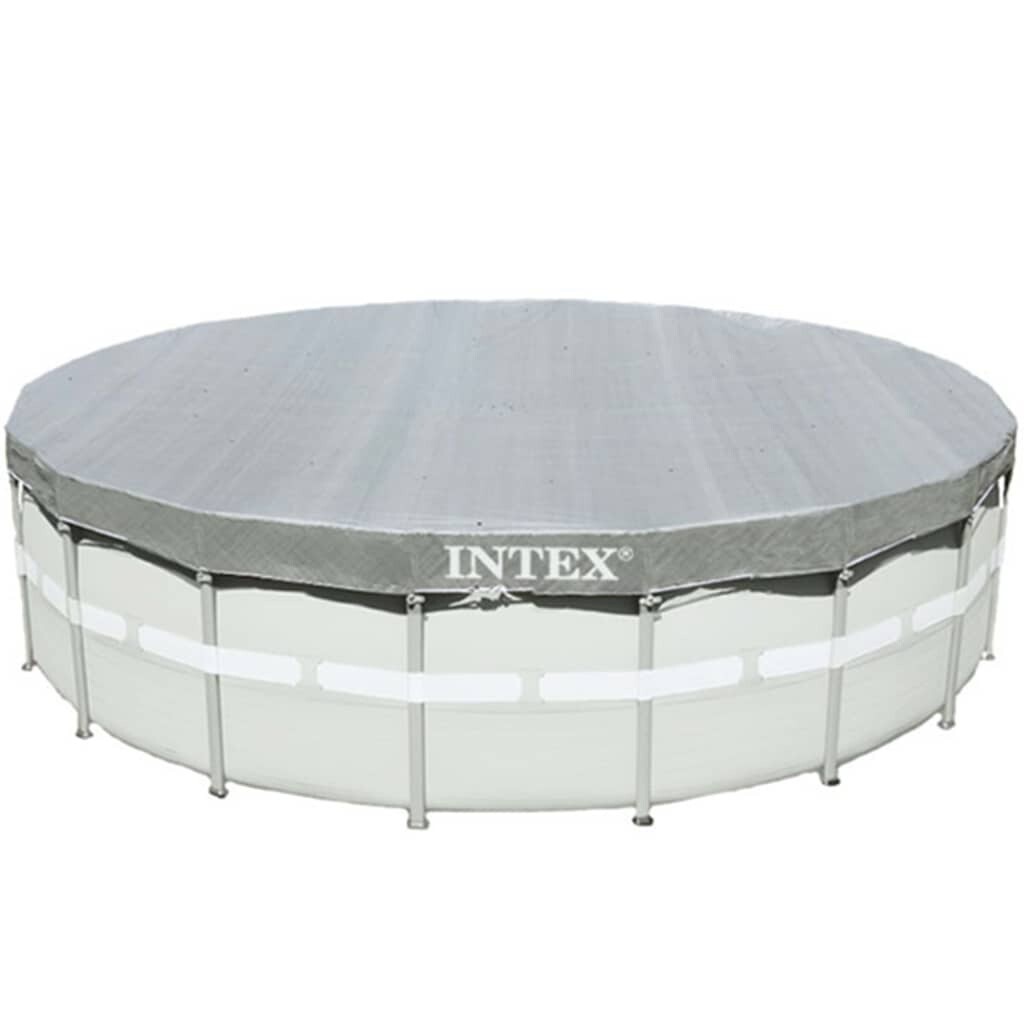 Intex Cobertor Piscina Circular Cubierta Redonda Duradera Drenaje Multitalle