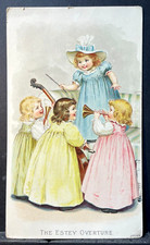 Victorian Trade Card - Estey Organ Works, Brattleboro, Vermont Established 1846