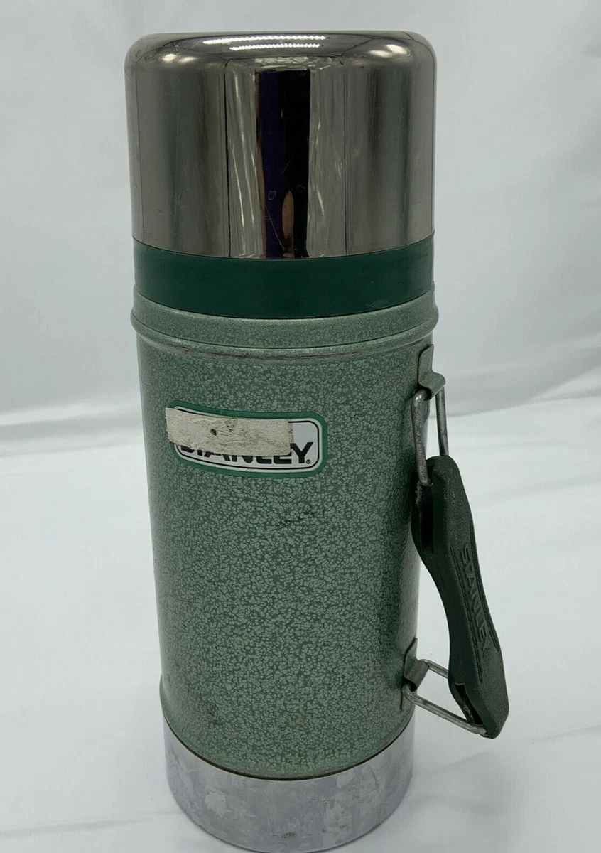 Vintage 1989 Aladdin Stanley Thermos No. A 1350B 24 oz. Wide Mouth Green USA
