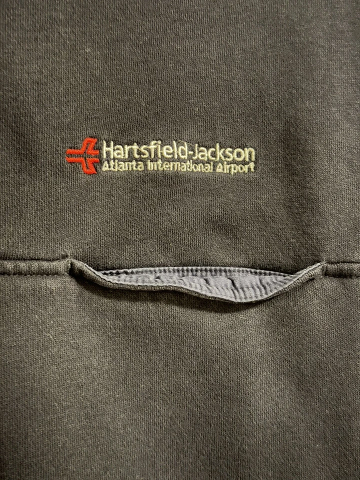 Hartsfield-Jackson Atlanta Int’l Airport Safety & Security Employee Jacket Sz L - Image 3 of 4