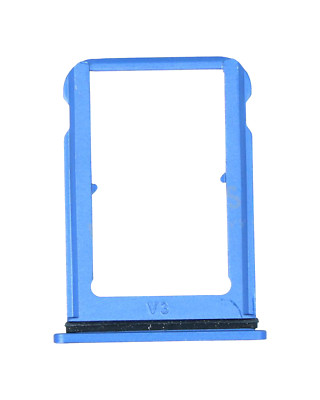 Replacement Dual Sim Card Tray Compatible For Xiaomi Mi 9 SE (Blue)
