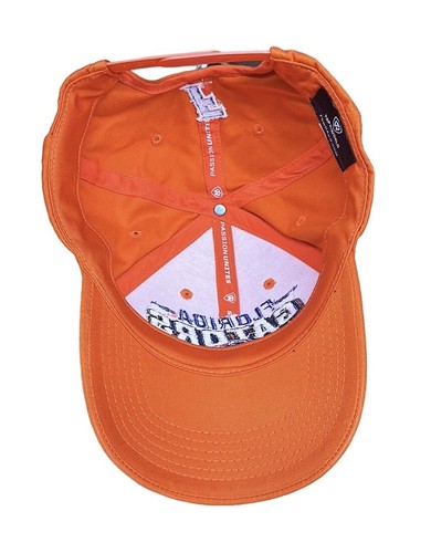 Cappello berretto unisex University of Florida Gators UF arancione ricamato lettere rialzate - Foto 9 di 10