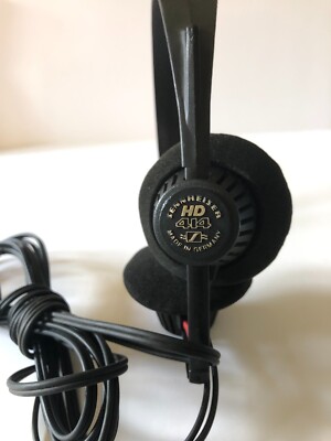 ヘッドホン Sennheiser HD414 Sennheiser HD 414 Headband Headphones - Black/Yellow for sale