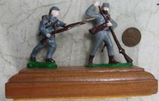 Vintage Cast Lead Civil War Confederate Soldiers