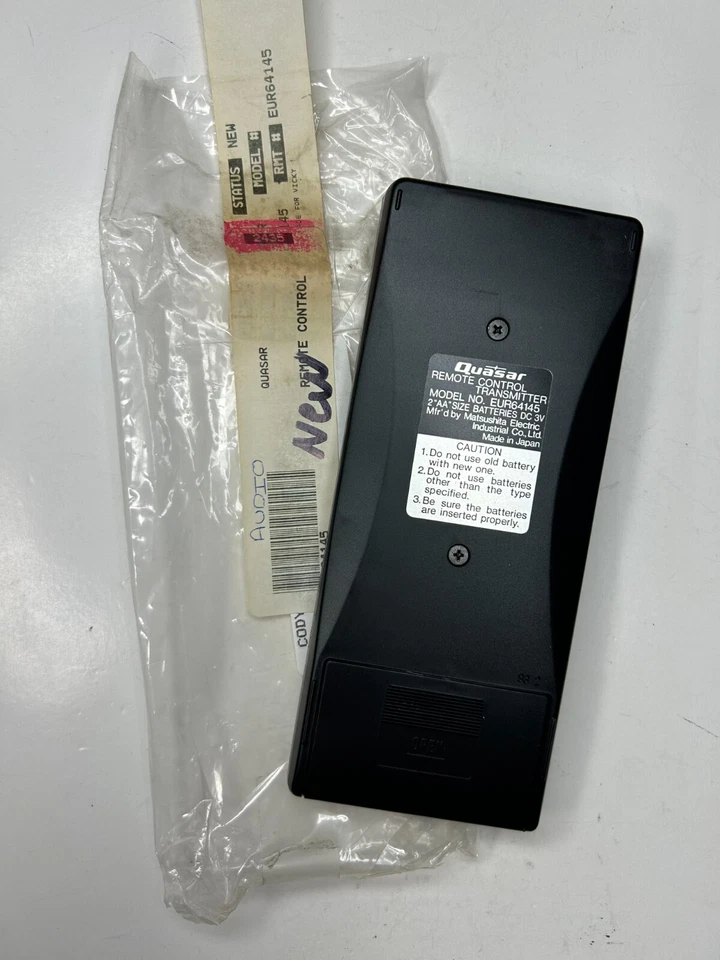 Quasar EUR64145 Remote OEM NOS for CR56 CS25 CS25MKK CS31 PAS28 Audio Systems - Image 3 of 3