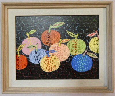 Painting, oil painting, Yayoi Kusama 