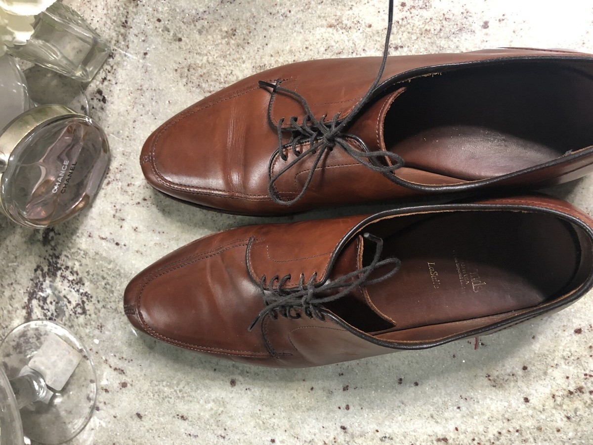 MADE IN USA Allen Edmonds Lasalle 13 D Dress Shoes Brown Chili | eBay