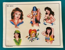 Spaulding and Rogers Tattoo Flash Sheet NC-211