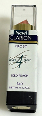 VINTAGE CLARION  LIPSTICK Frost- Iced Peach 240  - .12 oz