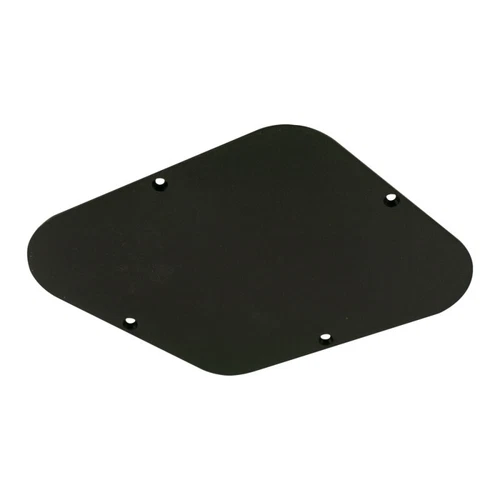 Left Handed WD Black Electronic Control Backplate for Gibson les Paul