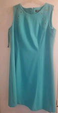 Ladies turquoise Nine West dress size 12
