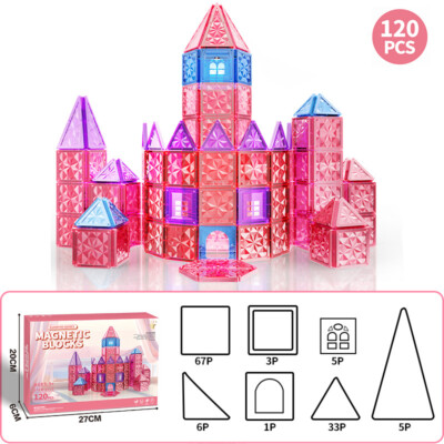 Romboss Piastrelle magnetiche Set da costruzione Giocattolo da