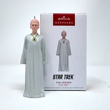 New Star Trek THE KEEPER Hallmark Ornament "The Cage" Menegerie NIB Talosian