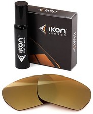 Polarized IKON Replacement Lenses For SPY Blok Sunglasses 24K Gold Mirror