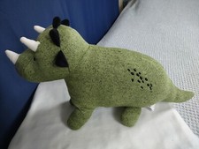 21" X 7" Pillowfort Green Dinosaur Throw Pillow. Collectables. Decorative.