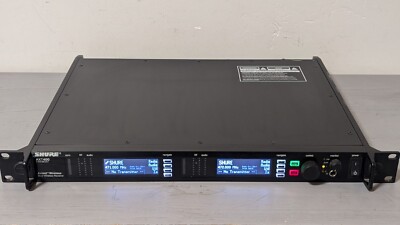 Shure AXT400 Axient Wireless Dual Channel Receiver 470-698 Shure AXT400 Axient Wireless Dual Channel Receiver 470-698