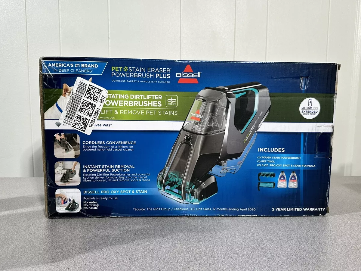 BISSELL Pet Stain Eraser PowerBrush Cleaner 2846 blog.knak.jp