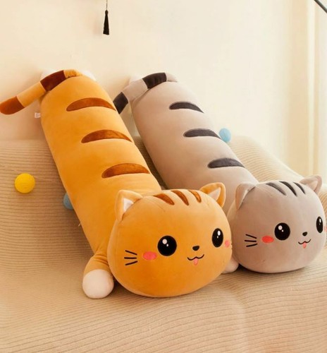 stuffed cat pillow