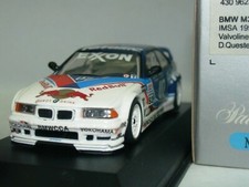 WOW EXTREMELY RARE BMW M3 E36 GTR #07 Quester Daytona 1996 IMSA 1:43 Minichamps