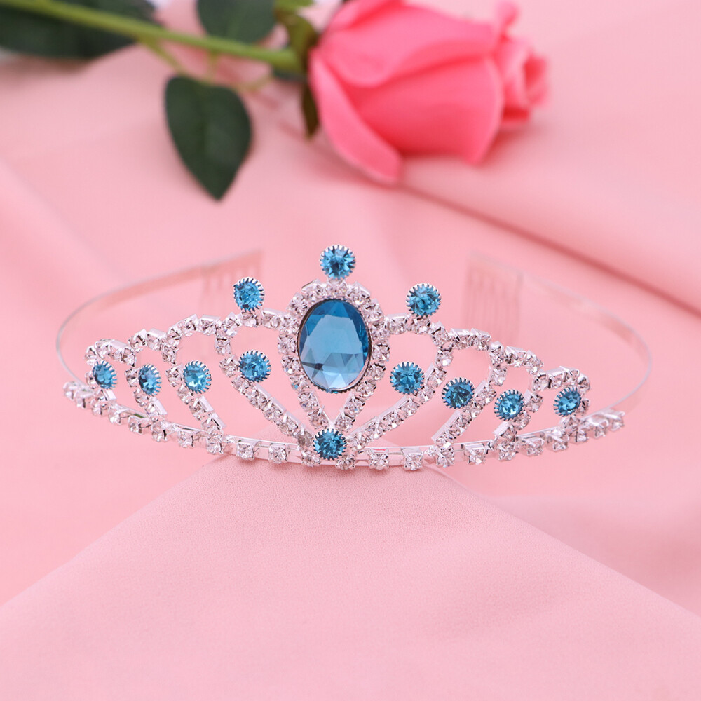 2 PCS Child Little Girl Crowns and Tiaras Rhinestone Headband eBay