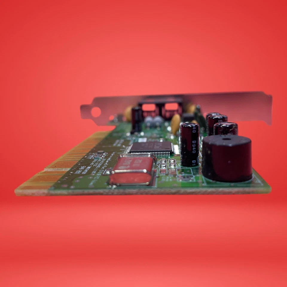 PCTel HSP56 56K PCI Voice/Fax/Data Modem Card 56IPI + Drivers - Image 3 of 4