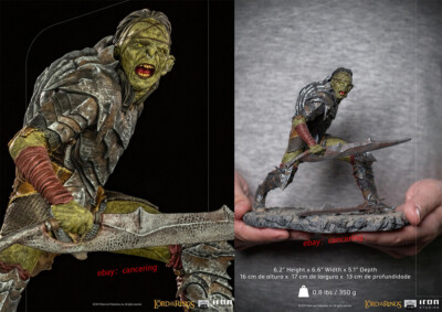 Iron Studios 1/10 Swordsman Orc-The Lord of the Rings Collectible Statue Model