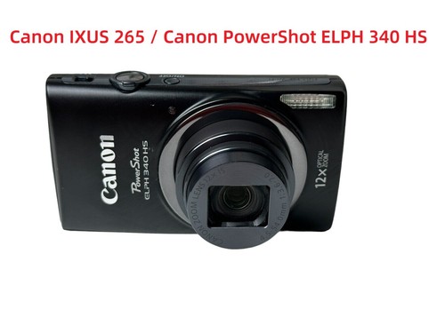 Canon PowerShot ELPH 340 HS/ Canon IXUS 265 12X Zoom Digital Camera 92% New