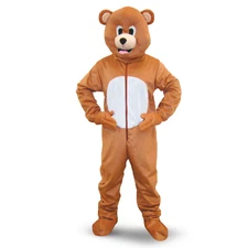Dress Up America Bear Mascot Costume for Kids and Adults