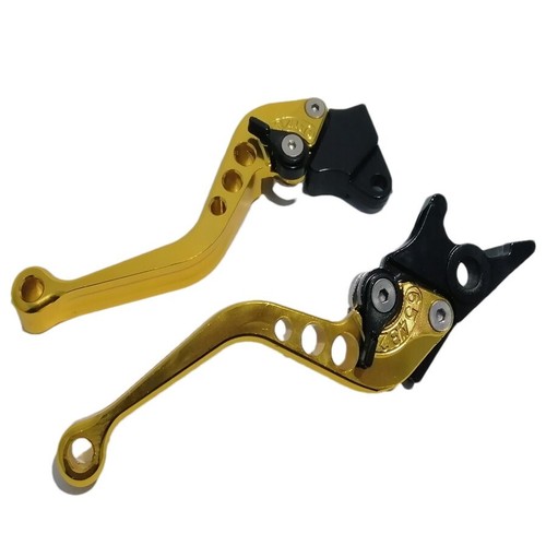Motorcycle Dual Disc Hydraulic Line Brake Clutch Lever Adjust Brake