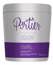 Hair platinum blond Portier Ciclos Violet B-Tox Mask Professional 35,2 oz 1kg
