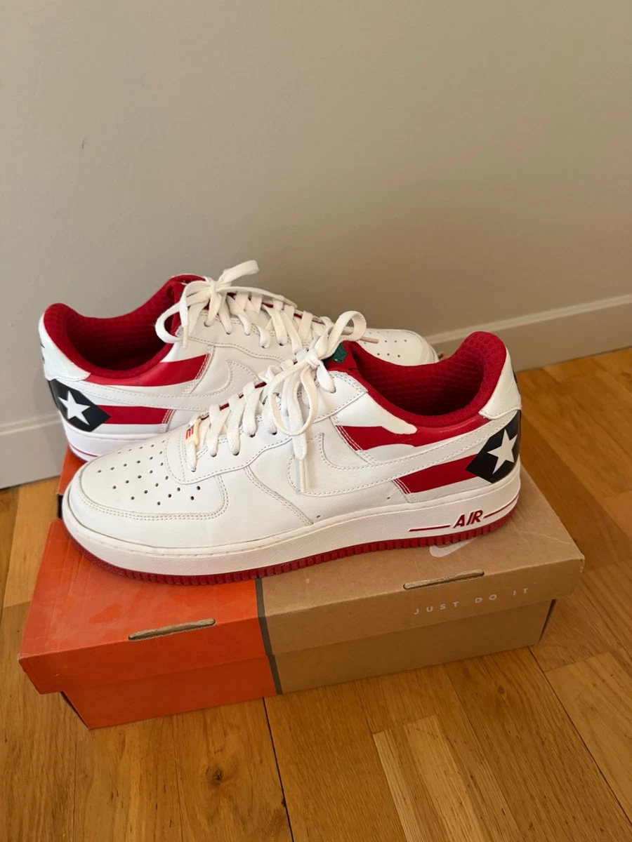 Nike Air Force 1 Premium Puerto Rico | eBay