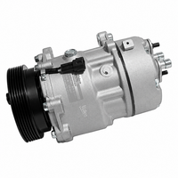Klimakompressor 12 V R 134A Ø 120 Mm Valeo Passend FüR U.A. VW Bora