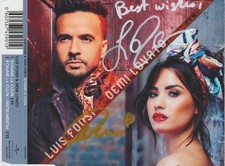 Original " Luis Fonsi & Demi Lovato " signiertes CD Booklet ( Autogramm )
