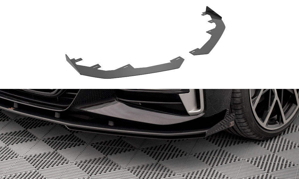 Flaps avant Maxton BMW 4 M-Pack tuning extérieur pour rassemblement et circuit