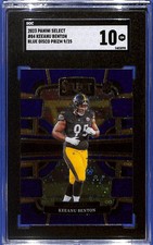 2023 Keeanu Benton Panini Select #84 Blue Disco Prizm #9/25 (RC) SGC 10 Steelers