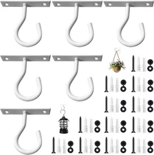 "Ceiling Hooks for Hanging Plant, Hanger for Indoor and Outdoor 2.5Inch 6Pack "