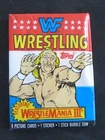 1987 Topps WWF Trading Cards Sealed Pack WrestleMania III Hulk Hogan BBCE Box