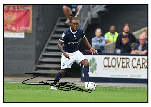 11165. Zak Sturge Signed Pictures (A4 Prints) Chelsea Millwall Peterborough