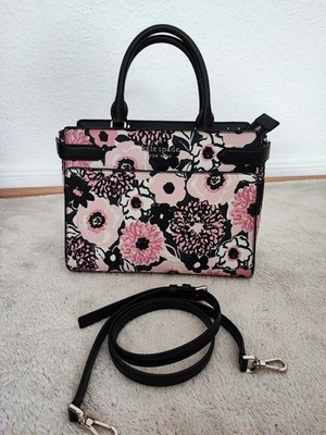 Damen Tasche Handtasche Kate Spade Staci Floral - Medium Umhängetasche Blumen
