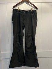 Obermeyer Women  s Angel Ski Pant Size 8 Black Uses condition