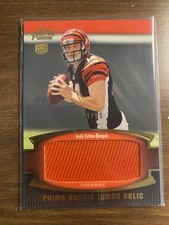 Andy Dalton Cards, Rookie Card Checklist and Autographed Memorabilia Guide 41