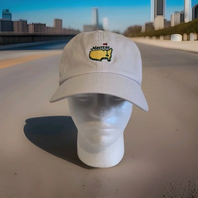 Masters Golf American Needle Performance Tech Hat Cap Augusta National White 