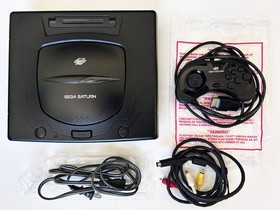 Sega Saturn console CIB *pristine* w/ Sega Rally + 4 games, RAM cart, ST-Key