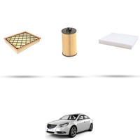 Hoffcar Set Service - 3 Filter FüR Opel Insigna 1.6 85Kw Von 2008