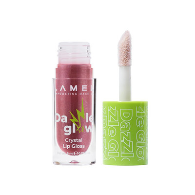 Dazzle Glow Crystal Clear Lip Gloss - Hydrating Lip Gloss - Non Sticky - Colored