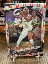 2025 Panini Prizm WNBA DiJonai Carrington WNBA Logo Prizms #9 Minnesota Lynx