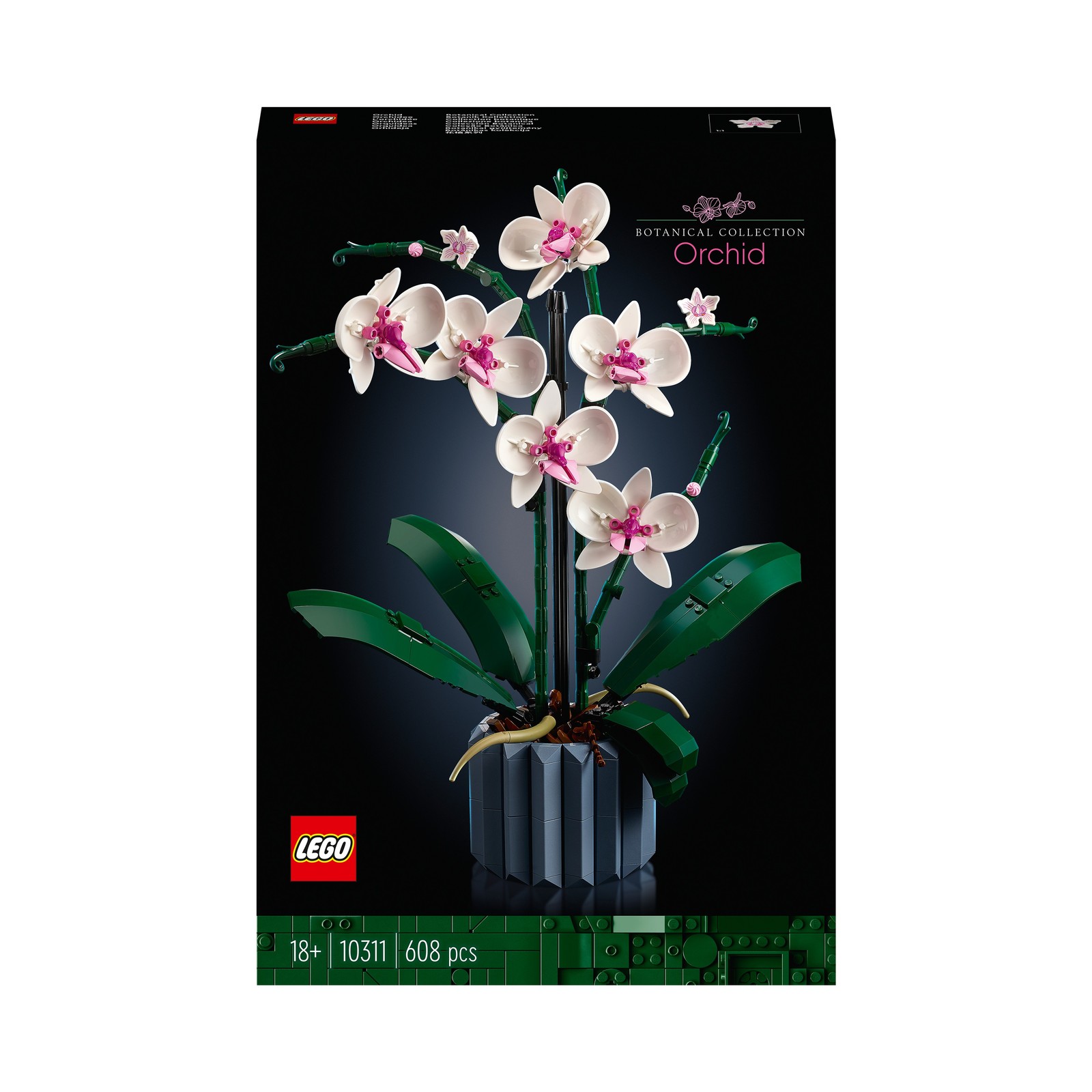 LEGO Orchidea Icons 10311: Arredamento Design e Relax per Adulti