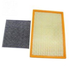 Cabin Engine Air Filter Set 68441763AA Compatible with Dodge Ram 1500 2011