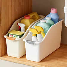 Curved Plastic Storage Organizer Set